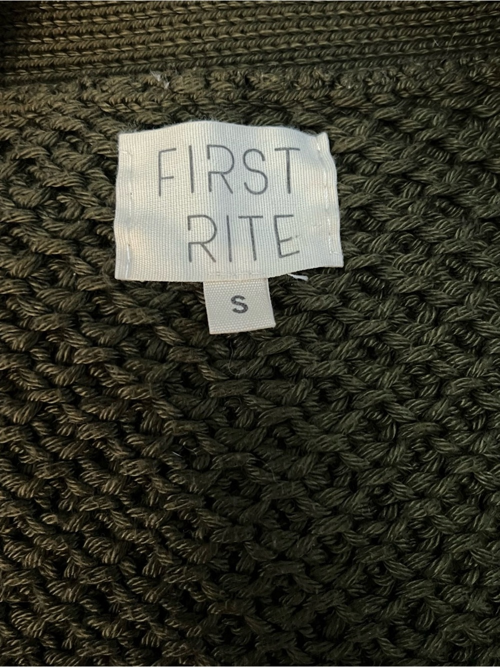 First Rite - Pima Cotton Cardigan - Picture 3 of 5